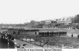 Governor's Day on Iowa Field, Governor's review, The University of Iowa, 1917