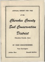 Cherokee County Soil Conservation District Annual Report - 1962