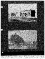 Two Views of Beaman, Iowa in  postcards