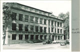 Street view of Zoology Building, the University of Iowa, June 1952