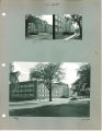 Views of Main Library looking north, the University of Iowa, 1953