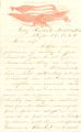 Sterns family papers, September-December 1862