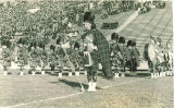 Scottish Highlanders at Iowa Field, The University of Iowa, 1930s