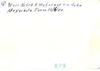 Weir Notch &amp; Waterway, 1959