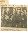Negro WACs celebrate birthday of U.S.O center