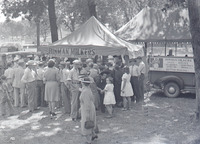 Hinman Milkers Display at the Whiteside County Fair 1942