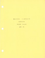 1972 - 1973 Annual Work Plan 