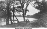Iowa River near City Park, Iowa City, Iowa, between 1915 and 1920