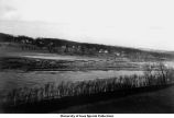 Iowa River dike, east bank, Iowa City, Iowa, January 22, 1934
