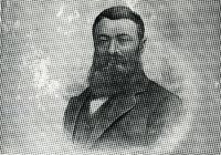 Philip E. Shaver, first president of Kalona Savings Bank, 1892