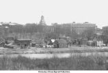 Houses west of Old Capitol, Iowa City, Iowa, 1890
