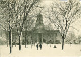 Old Capitol in winter, The University of Iowa, Feb. 3, 1896