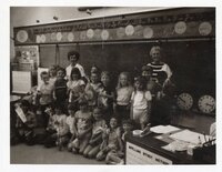 Dorothy Davis in classroom