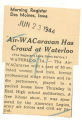 Air-WACaravan has crowd at Waterloo