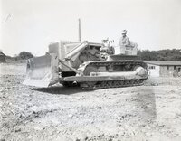 Man drives Altofer Cat D6 Bulldozer
