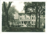 East Hall at Seashore Hall from the south, The University of Iowa, August 1930