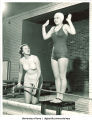 Martha Adams, instructor at Penn State University, and Marjorie Secrest, The University of Iowa, 1930s