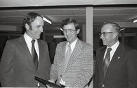 1976 Herb Dodds, Jack Jacobs, Henry Dockendorff talk at no-tillage meeting