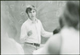 Professor lecturing, 1973