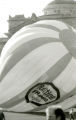 Funtime Franks hot air balloon being inflated for Homecoming, 1978