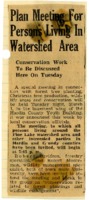 Watershed meeting for Pine Lake area. 