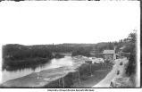 Terrell's Mill and dam, north of town, Iowa City, Iowa, September 12, 1900