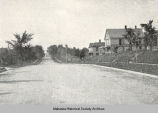 Looking south on North Market Street, Oskaloosa, 1896; Mahaska County, Iowa