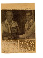 1981 Albion Lions Club - Harold Poling