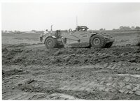 1979 Side view of Caterpillar 613 earthmoving machine