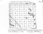 Iowa land survey map of t096n, r017w