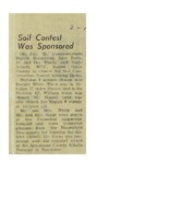 1967 - Soil Contest Was Sponsored