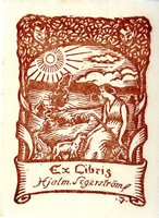 Hjalm Segerstromf Bookplate 