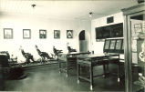 Dental museum in Trowbridge Hall, The University of Iowa, 1950s