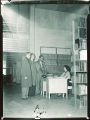 Service desk in Main Library, The University of Iowa, 1950s