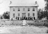 Daniel and Margaret Nelson Home with Family, Mahaska County, Iowa, July, 1879
