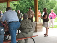 2010 Ulf Konig, Geode State Park Manager gives presentation