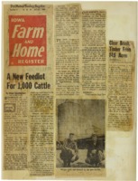 1963 - A New Feedlot for 1,000 Cattle