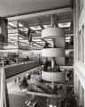 Circular main staircase in the 3rd Addition, 1989