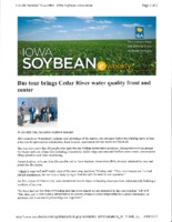 Bus Tour to Cedar River Watershed