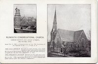 Plymouth Congregational Church Commemorative Card