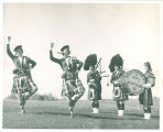 Scottish Highlanders performing, The University of Iowa, 1972 or 1973