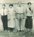 Children standing tallest to shortest, The University of Iowa, 1920s