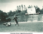 Iowa-North Dakota football game, The University of Iowa, September 21, 1946