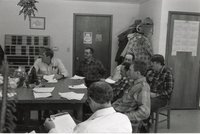Seven Men at Soil Commission Meeting