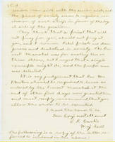 42. Gen. Samuel R. Curtis to Lincoln on Southern sympathizer Samuel B. McPheeters