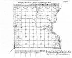 Iowa land survey map of t090n, r029w