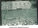 Iowa-Illinois football game at Kinnick Stadium, The University of Iowa, October 8, 1949