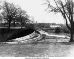 Iowa Avenue Bridge, Iowa City, Iowa, between 1925 and 1930