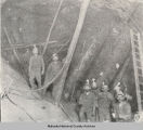 Interior of Coal Mine, 1896; Oskaloosa, Iowa; Mahaska County