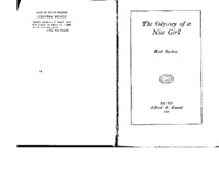 The Odyssey of a Nice Girl